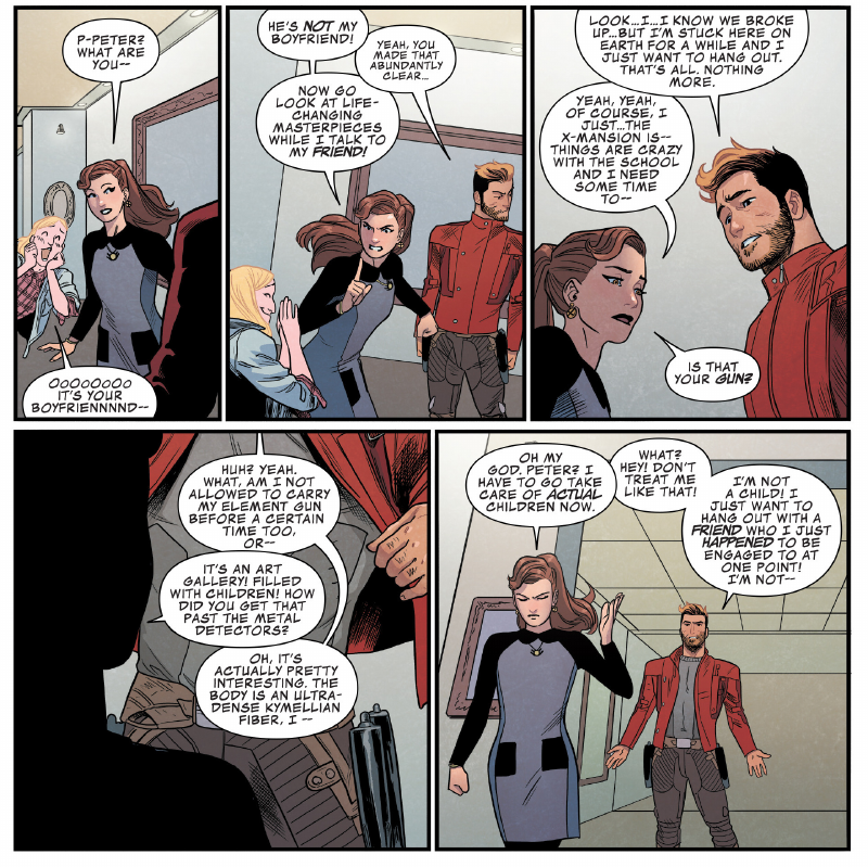 Illustration for article titled Star-Lord's Latest Comic Proved He's Much More Than Just a Goofball in Space